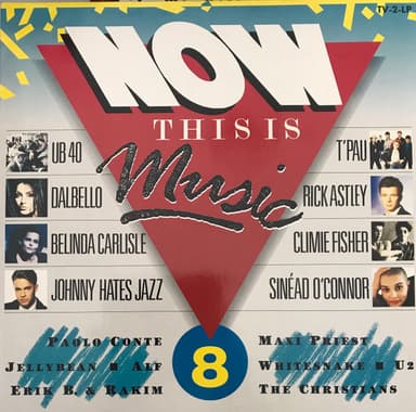 Album Cover Art for Now This Is Music 8