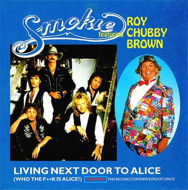 Album Cover Art for Living Next To Alice (Who The F**k Is Alice?)