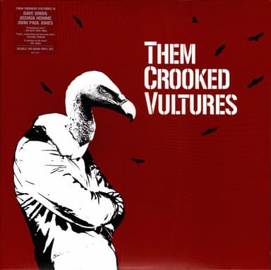 Album Cover Art for Them Crooked Vultures