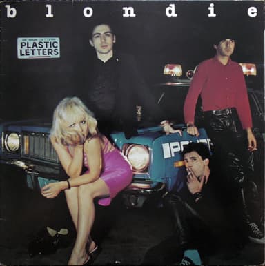 Album Cover Art for Plastic Letters